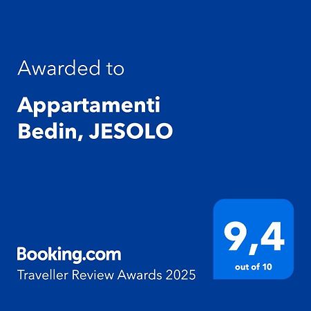 Appartamenti Bedin, Jesolo ภายนอก รูปภาพ